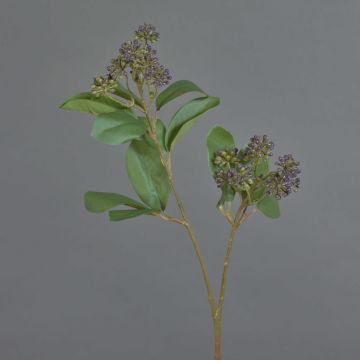 Branche de cornouiller artificielle PANGO avec bourgeons, violet foncé, 70 cm, Ø 7 cm