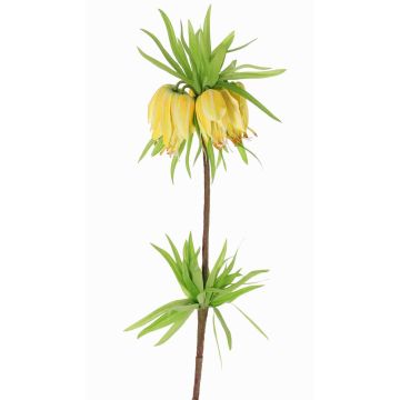 Fleur en tissu Fritillaire impériale IMST, jaune, 65cm