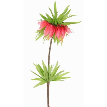 Fleur en tissu Fritillaire impériale IMST, fuchsia, 65cm