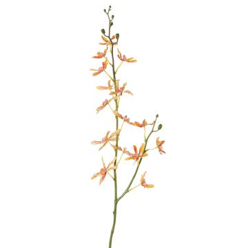 Branche artificielle Orchidée Cattleya TRASSA, orange-jaune, 80cm Branche artificielle Orchidée Cattleya TRASSA, orange-jaune, 80cm