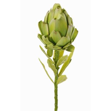 Fleur d'artichaut en tissu JENBALA, verte, 35 cm, Ø 7 cm Fleur d'artichaut en tissu JENBALA, verte, 35 cm, Ø 7 cm