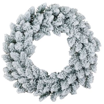 Couronne de sapin artificielle KIRUNA, recouverte de neige, Ø 50 cm Couronne de sapin artificielle KIRUNA, recouverte de neige, Ø 50 cm