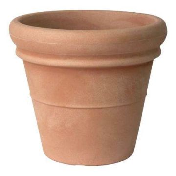 Pot de fleurs en plastique MYRDEN, couleur terre cuite, 61 cm, Ø 77 cm Pot de fleurs en plastique MYRDEN, couleur terre cuite, 61 cm, Ø 77 cm
