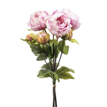 Pivoines Bund artificiel VATANA, lilas clair-vert, 50cm, Ø18cm Pivoines Bund artificiel VATANA, lilas clair-vert, 50cm, Ø18cm