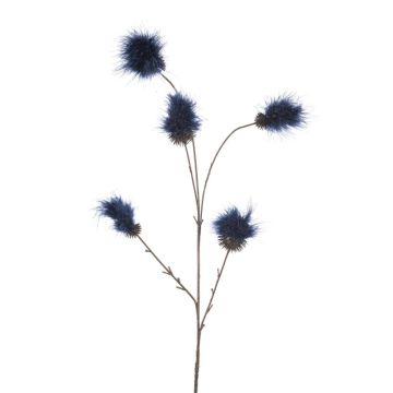 Branche artificielle Fothergilla ELAINA à fleurs, bleu foncé, 85cm Branche artificielle Fothergilla ELAINA à fleurs, bleu foncé, 85cm