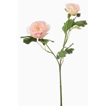 Branche décorative Renoncule FLORANCE, rose-saumon, 45 cm Branche décorative Renoncule FLORANCE, rose-saumon, 45 cm