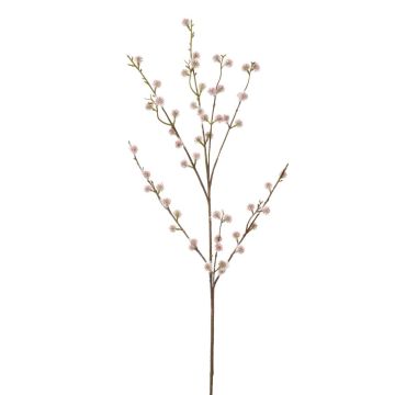 Branche décorative de chatons de saule NOKLEV avec fleurs, rose, 85 cm Branche décorative de chatons de saule NOKLEV avec fleurs, rose, 85 cm