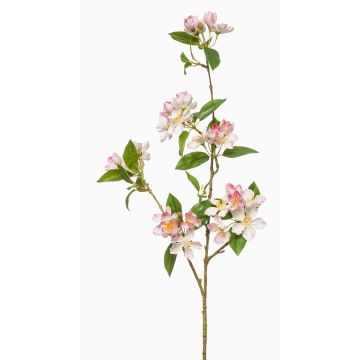 Branche artificielle de cerisier ornemental RETLOZ avec fleurs, rose clair, 90 cm