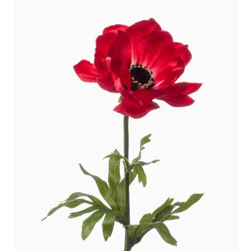 Fausse anémone URASSAYA, rouge, 45cm