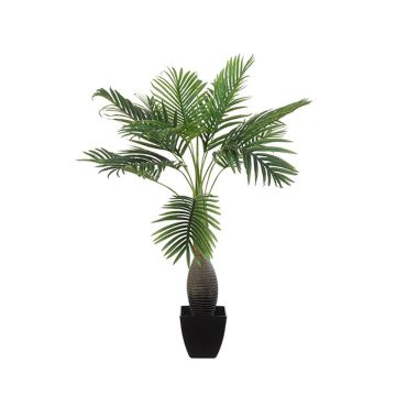 Palmier kentia décoratif CADANA en pot décoratif, 100cm