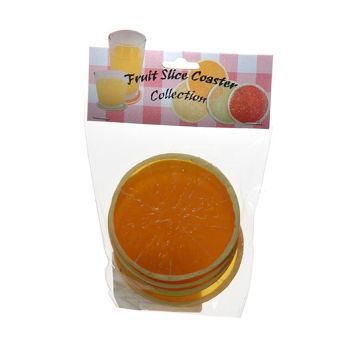 Fruit décoratif Tranches d'orange ANDOU, 4 pièces, orange, Ø6cm Fruit décoratif Tranches d'orange ANDOU, 4 pièces, orange, Ø6cm