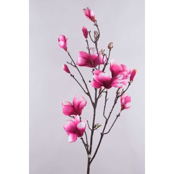 Branche de magnolia artificielle YONA, rose-rose fuchsia, 130cm Branche de magnolia artificielle YONA, rose-rose fuchsia, 130cm