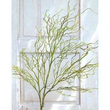 Branche de saule artificielle SYLAS, vert-jaune, 105cm