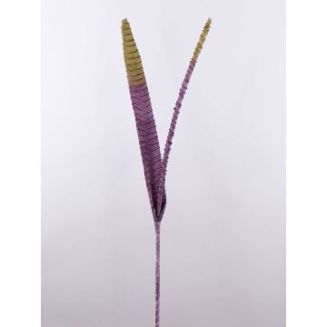 Feuilles d'Aloe aristata artificielles EMILIUS, violet-vert, 95cm