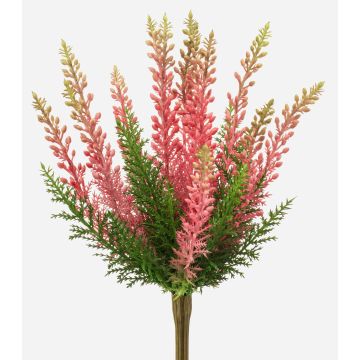 Bruyère artificielle ELSAWO sur tige, crossdoor, rose, 30 cm