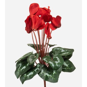 Cyclamen artificiel VERIANA sur tige, rouge, 30 cm Cyclamen artificiel VERIANA sur tige, rouge, 30 cm