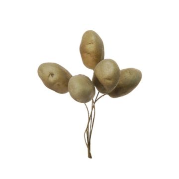 Légumes décoratifs Pomme de terre THAO, 6 pièces, brun, 12cm Légumes décoratifs Pomme de terre THAO, 6 pièces, brun, 12cm