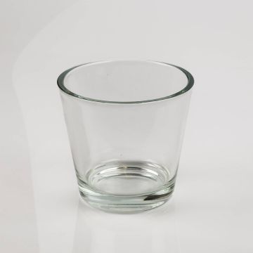 Cache-pot en verre RANA, transparent, 13cm, Ø14cm Cache-pot en verre RANA, transparent, 13cm, Ø14cm