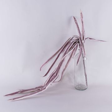 Zostère artificielle AURELIUS, sur piquet, violet-blanc, 85cm Zostère artificielle AURELIUS, sur piquet, violet-blanc, 85cm