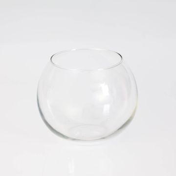 Vase en verre TOBI EARTH, boule, transparent, 12cm, Ø14cm Vase en verre TOBI EARTH, boule, transparent, 12cm, Ø14cm