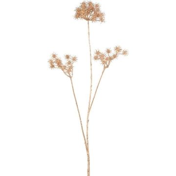 Branche artificielle de carotte sauvage ZAHLERY, dorée, 85 cm Branche artificielle de carotte sauvage ZAHLERY, dorée, 85 cm