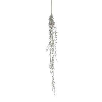 Suspension de séneçon artificielle MATHAN, piquet, gris-vert, 75cm