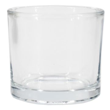 Photophore en verre JOHN OCEAN, transparent, 6 cm, Ø 6,5 cm