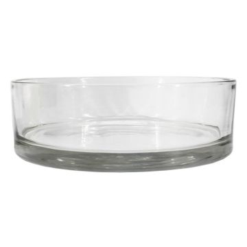 Bol décoratif VERA OCEAN en verre, transparent, 8 cm, Ø 25 cm Bol décoratif VERA OCEAN en verre, transparent, 8 cm, Ø 25 cm