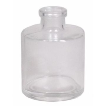 Bouteille décorative ORINOCO, en verre, transparente, 8,8 cm, Ø 6,7 cm Bouteille décorative ORINOCO, en verre, transparente, 8,8 cm, Ø 6,7 cm