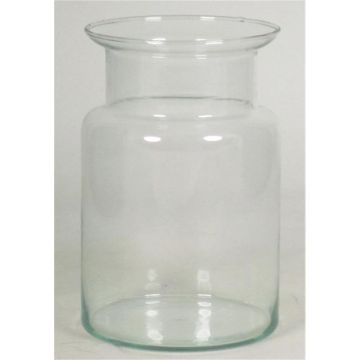 Verre à bougie HANNA OCEAN, transparent, 19cm, Ø14,5cm