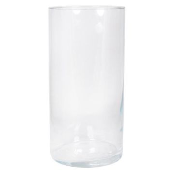 Vase à fleurs SANYA OCEAN, verre, cylindrique, transparent, 40 cm, Ø 19 cm Vase à fleurs SANYA OCEAN, verre, cylindrique, transparent, 40 cm, Ø 19 cm