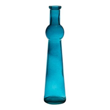 Vase en verre REYNALDO, bleu-transparent, 23 cm, Ø 5,5 cm Vase en verre REYNALDO, bleu-transparent, 23 cm, Ø 5,5 cm