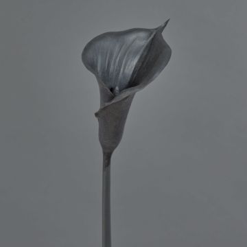 Fleur artificielle Calla JALRIM, noire, 70 cm, 10 x 16 cm Fleur artificielle Calla JALRIM, noire, 70 cm, 10 x 16 cm