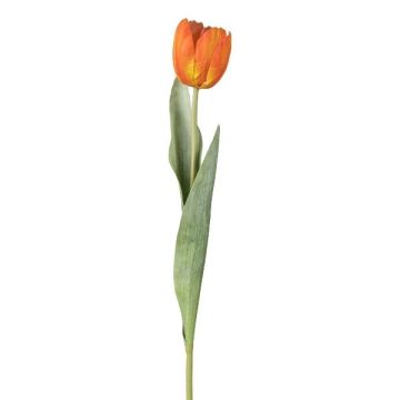 Fleur décorative Tulipe GUSNAV, orange-jaune, 50cm, Ø5cm Fleur décorative Tulipe GUSNAV, orange-jaune, 50cm, Ø5cm