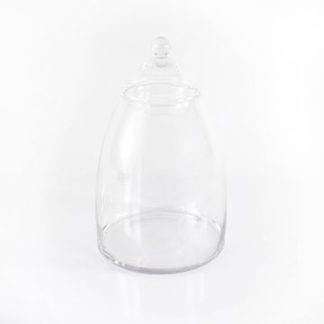 Bocal de stockage avec couvercle MIRA, transparent, 38,5cm, Ø13cm