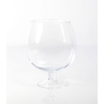 Verre à cognac XXL LIAM sur pied, transparent, 20cm, Ø15cm
