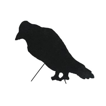 Décoration d'Halloween : silhouette de corbeau SPOOKY CROW, noir, 63 cm Décoration d'Halloween : silhouette de corbeau SPOOKY CROW, noir, 63 cm