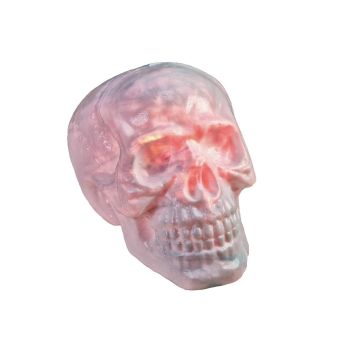 Décoration d'Halloween « Tête de mort » MORTY avec fonction sonore, LED, 30 x 23 cm Décoration d'Halloween « Tête de mort » MORTY avec fonction sonore, LED, 30 x 23 cm