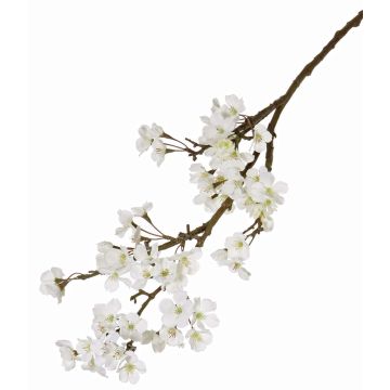Fausse branche de fleurs de pommier LINDJA, blanc, 105cm