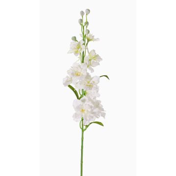 Fausse Dauphinelle RASMINE, blanc-jaune, 60cm, Ø5-7cm