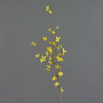 Branche de forsythia synthétique IHRANI, fleurs, jaune, 90cm