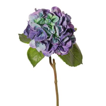 Hortensia artificiel CHIDORI, violet-bleu-vert, 60 cm, Ø 18 cm Hortensia artificiel CHIDORI, violet-bleu-vert, 60 cm, Ø 18 cm