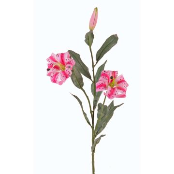 Lys tigré artificiel DANBI, fuchsia-rose, 85cm, Ø9cm Lys tigré artificiel DANBI, fuchsia-rose, 85cm, Ø9cm