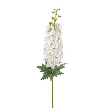 Pied d'alouette artificiel RIKKE, blanc, 95cm, Ø11cm