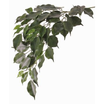 Branche de ficus artificielle YUGI, ignifuge, vert, 75cm Branche de ficus artificielle YUGI, ignifuge, vert, 75cm
