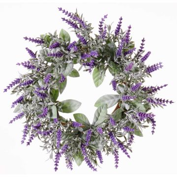 Couronne de lavande artificielle LODOS, violet, Ø30cm Couronne de lavande artificielle LODOS, violet, Ø30cm