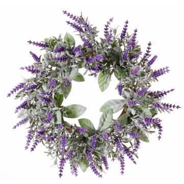 Couronne de lavande artificielle LODOS, violet, Ø30cm Couronne de lavande artificielle LODOS, violet, Ø30cm
