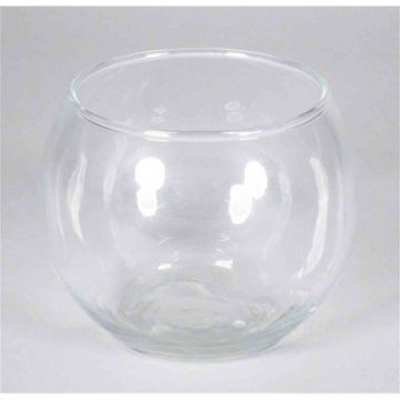 Mini vase boule TOBI OCEAN, verre transparent, 8,5cm, Ø11cm Mini vase boule TOBI OCEAN, verre transparent, 8,5cm, Ø11cm