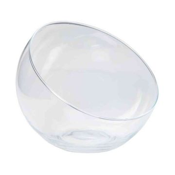 Coupe en verre NELLY OCEAN, bord en biais, transparent, 13cm, Ø15,5cm Coupe en verre NELLY OCEAN, bord en biais, transparent, 13cm, Ø15,5cm