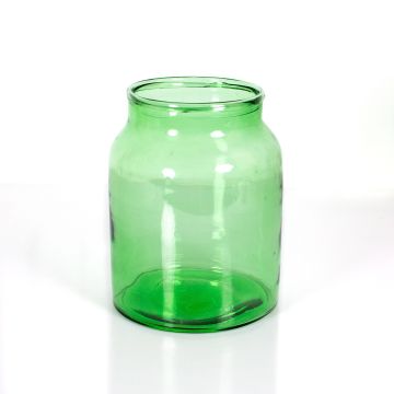 Verre recyclé pour bougies QUINN EARTH, transparent-vert, 30cm, Ø21cm Verre recyclé pour bougies QUINN EARTH, transparent-vert, 30cm, Ø21cm